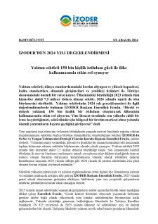 2024 Yılı Değerlendirme Bülteni