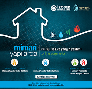 İZODER - Munzur Üniversitesi Yalıtım Seminerleri Türkiye Genelindeki Öğrencileri Ağırladı